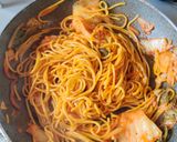 スパイシーキムチ焼きそば🇰🇷🇯🇲🚀作り方4写真