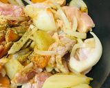 ゆるカレー●ゆるめてつくるチキン卵カレー作り方2写真