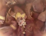 鶏レバーの甘辛煮作り方1写真