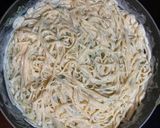 Creamy Alfredo Pasta作り方9写真