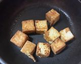 サバ味噌の煮汁を再利用！厚揚げの香ばし焼き作り方2写真