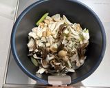 きのことネギの減塩カレー煮作り方3写真
