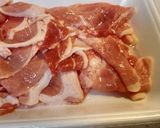 豚小間切れの肉厚のカツ作り方1写真