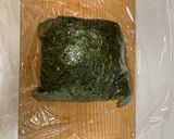 今日のおにぎらず　タンパク質多め作り方5写真