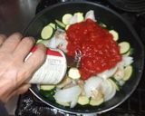 ズッキーニトマト煮♪簡単作り方7写真