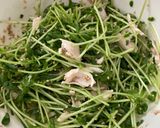 ささみと豆苗の中華サラダ作り方5写真
