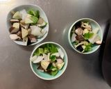 根菜茄子コク旨赤味噌トマト味温野菜サラダ作り方14写真