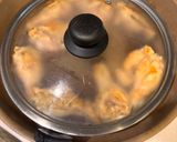 簡単味ぽんで☆手羽元の照り焼き作り方3写真