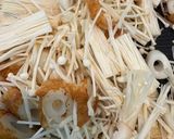 ちくわとえのき・玉ねぎのポン酢炒め作り方4写真