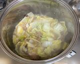 調味料なしで簡単　白菜と鯖の味噌煮作り方3写真