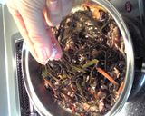 出汁に使った昆布でクーブイリチー作り方5写真