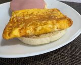 卵１個で四角いオムレツ ホットサンド用作り方10写真