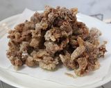 じゅわ☆カリカリ豚こま～香味ソースがけ作り方5写真