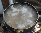 日本蕎麦のベーコンキムチ卵の醤油焼きそば作り方6写真