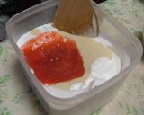 米粉でなめらか食感✿苺アイス✿作り方7写真