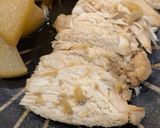 炊飯器にお任せ❣️鶏むね肉の煮込み作り方6写真