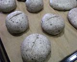たっぷり黒胡麻のプチパン作り方4写真
