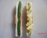 お弁当に♪ちくわタルタルチーズ焼き作り方1写真
