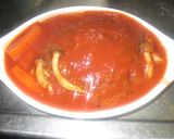 トマトソース煮込みハンバーグ作り方10写真