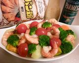 ♪エビとお野菜のタルタルソース焼き♪作り方3写真