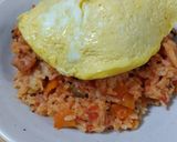レンチンで薄焼き卵風！オムライス作り方6写真