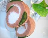 桜のロールケーキ♪作り方30写真