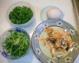 春色満開✿鮭と三つ葉のチャーハン作り方1写真