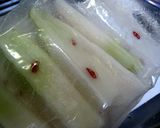 冷蔵庫で簡単♪だいこんのお漬物作り方4写真