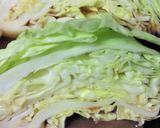 春キャベツ♪簡単♪煮魚のキャベツ添え作り方3写真
