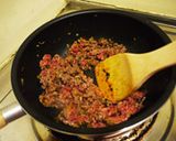 極旨♪　ジャージャー風に茄子うどん作り方4写真