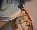 チキンとゆで卵のカレー風味オーブン焼き♪作り方6写真