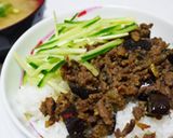 極旨♪　ジャージャー風に茄子うどん作り方8写真