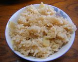焦がしバター醤油のたけのこご飯作り方3写真