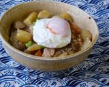 肉じゃが変身！とろ～りジャガ丼作り方6写真