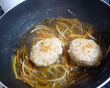 トンカツ用150gの豚で和風ロコモコ♪作り方5写真