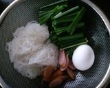 我が家のお助けレシピ♪春雨ニラ卵炒め作り方1写真