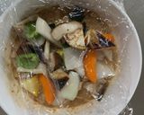 肉無豆腐簡単赤味噌トマト味野菜炒め作り方13写真