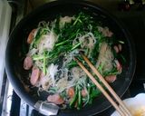 我が家のお助けレシピ♪春雨ニラ卵炒め作り方5写真