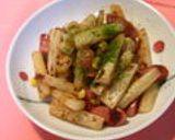 簡単＊居酒屋風＊長芋ベーコンバター炒め作り方6写真