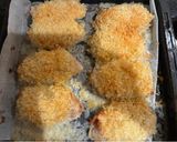 豚肉とチーズの重ねパン粉焼き作り方8写真