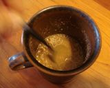 ジンジャーシナモン豆乳ラテ作り方1写真