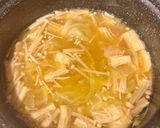 えのきとキャベツの味噌汁作り方4写真
