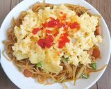 たまごふわとろチーズオムそば作り方7写真