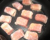 ★厚揚げの豚肉巻き　薬味ソース★作り方3写真