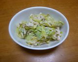 春キャベツのサラダ　味噌マヨ風味作り方4写真