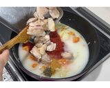 鶏肉のトマトクリームシチュー★動画あり★作り方18写真