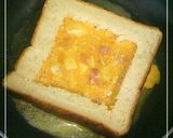 ベーコン＊チーズ＊卵の❀朝食トースト作り方4写真