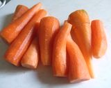 スイートキャロット・クッキー風」＾－＾「作り方1写真