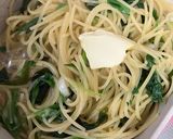 大葉とネギの和風パスタ作り方5写真