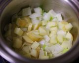 春野菜でかぼちゃのクリームスープ作り方2写真
